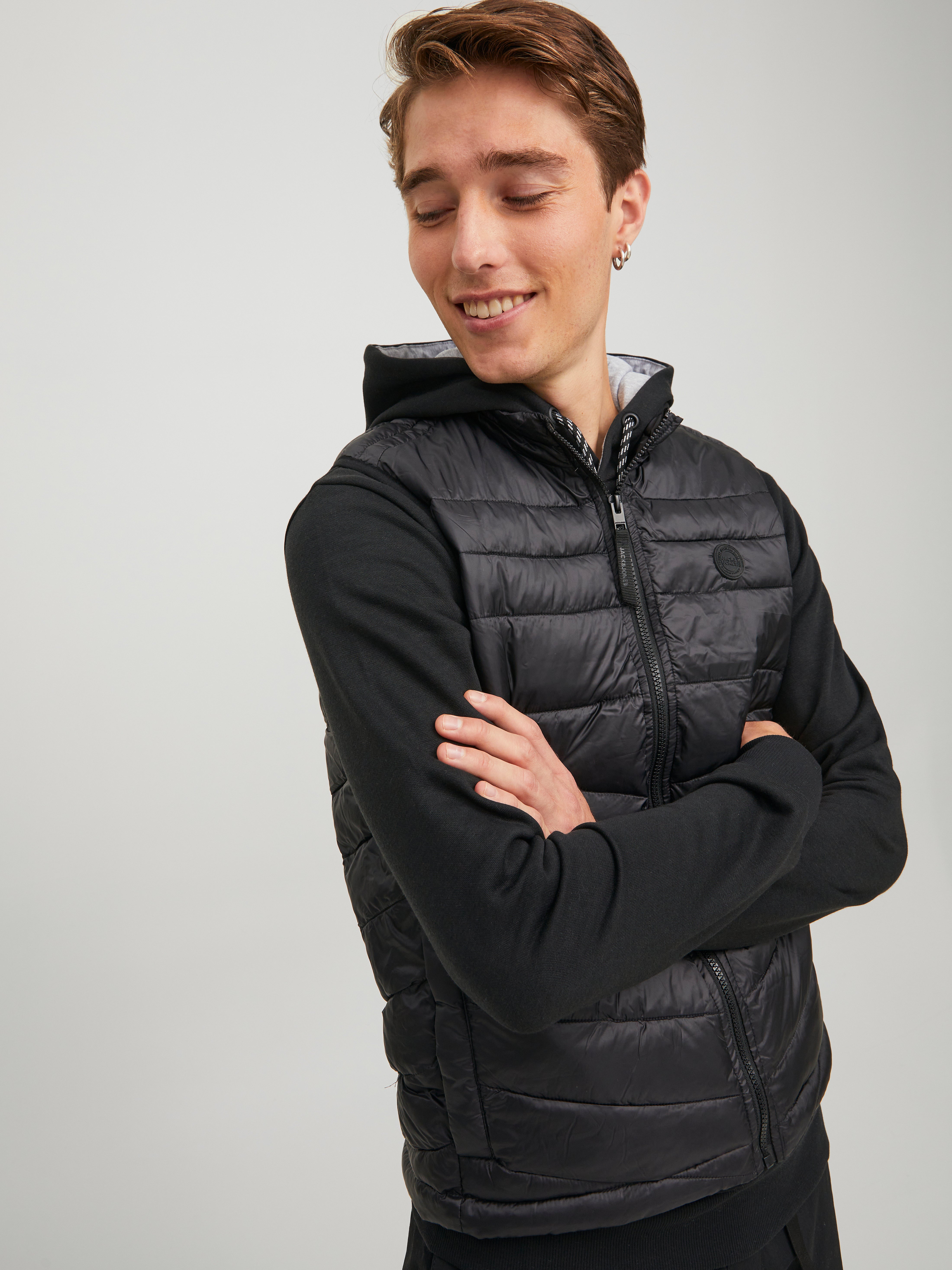 Jack and jones weste herren schwarz Clearance